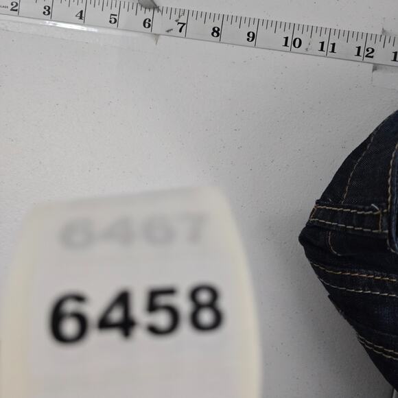 Silver Jeans Aiko Mid capri size 30x22 womens denim dark wash 6458 - Picture 11 of 11